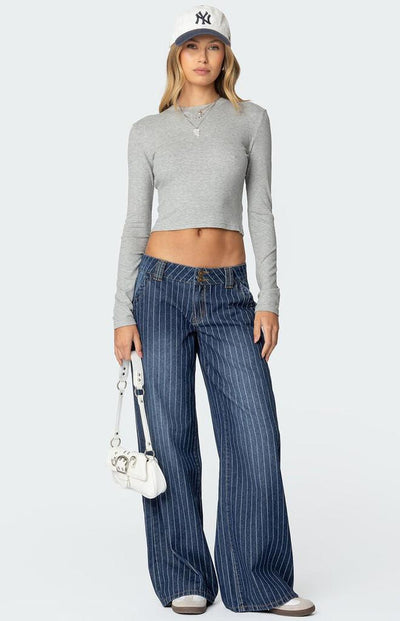 Coastal Stripes Retro Denim