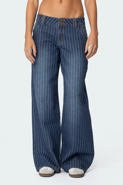 Coastal Stripes Retro Denim