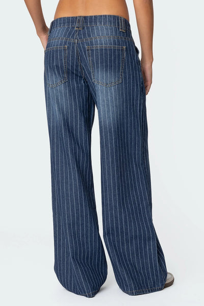 Coastal Stripes Retro Denim