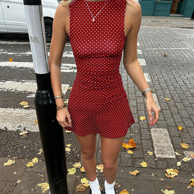NORA | Polka Dot Mini Kleid